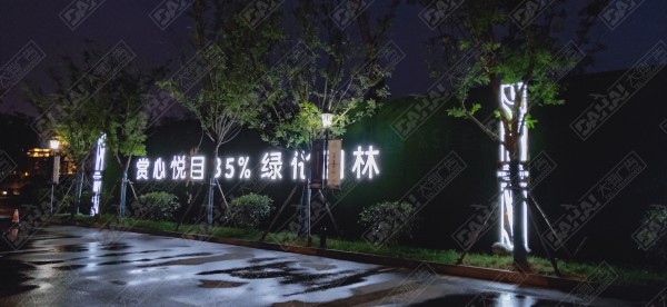 羅莊發(fā)光字