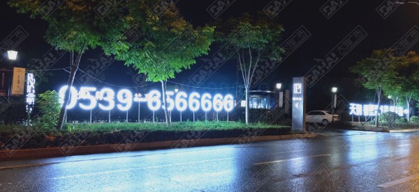 羅莊發(fā)光字