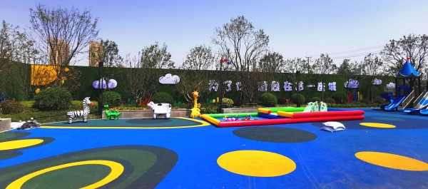 羅莊儒辰生態(tài)城2期百合蘭庭圍擋發(fā)光字