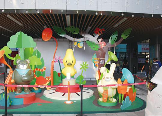 蘭山區(qū)玻璃鋼藝術(shù)